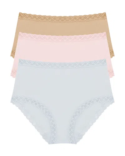 Natori Bliss Full Briefs, Set Of 3