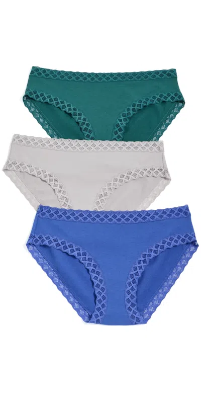 Natori Bliss Girl Briefs 3 Pack Multi