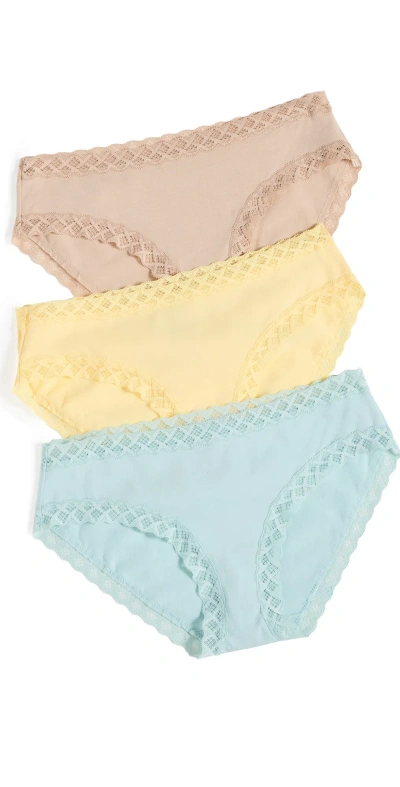 Natori Bliss Girl Briefs 3-pack Multi