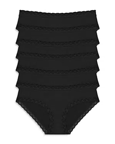 Natori Women's 6-pk. Bliss Girl Brief Underwear 156058p6 In Black,black,black,black,black