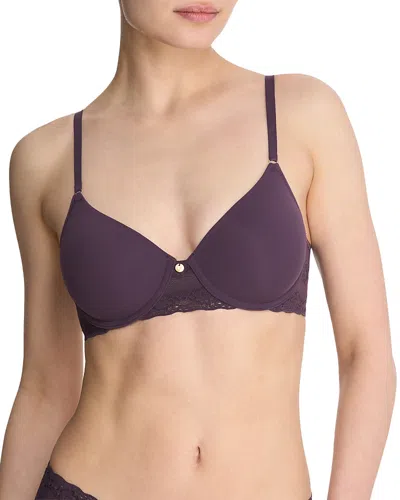 Natori Bliss Perfection All Day Underwire Contour Bra In Purple