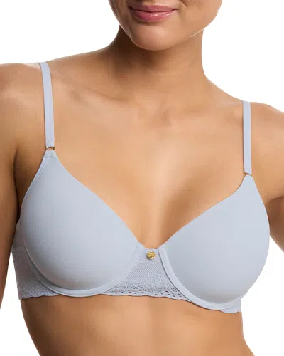 Natori Bliss Perfection All Day Underwire Contour Bra In Blue