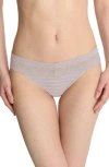 Natori Bliss Perfection Bikini In Vapor Stripe Print