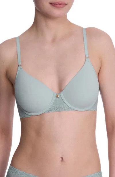 Natori Bliss Perfection Comfort T-shirt Bra In Blue