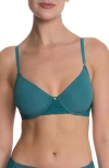 Natori Bliss Perfection Comfort Underwire T-shirt Bra In Blue