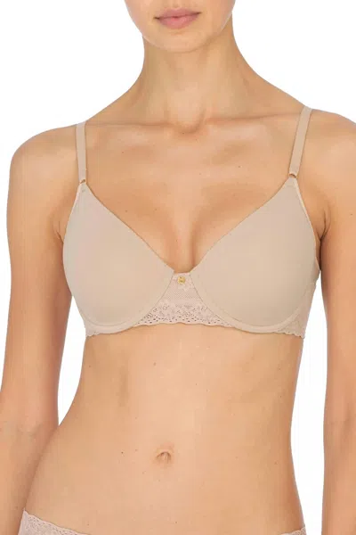 Natori Bliss Perfection Contour Underwire Bra In Café In Neutral