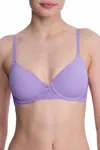 Natori Bliss Perfection Contour Underwire Bra In Violet In Purple