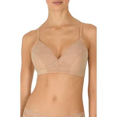Natori Bliss Perfection Maternity Wireless T-shirt Bra In Brown