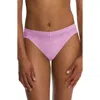 Natori Bliss Perfection One Size French Cut Briefs In Pink