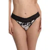 Natori Bliss Perfection One Size Thong In Black