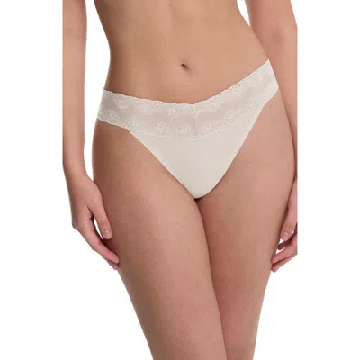 Natori Bliss Perfection One Size Thong In Neutral