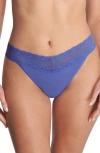 Natori Bliss Perfection Thong In French Blue