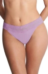 Natori Bliss Perfection Thong In Lily Lavendar