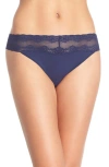 Natori Bliss Perfection Thong In Midnight