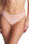 Natori Bliss Perfection Thong In Paloma