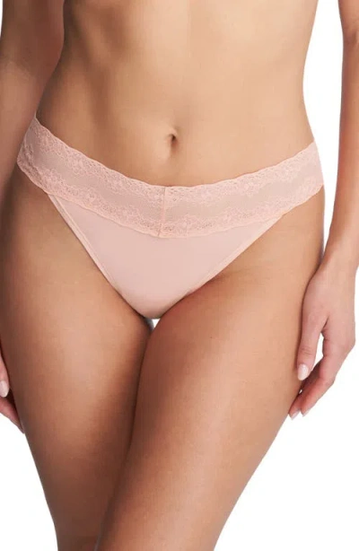 Natori Bliss Perfection Thong In Paloma