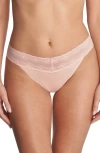 Natori Bliss Perfection Thong In Seashell