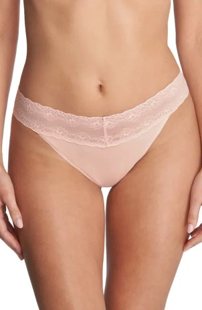 Natori Bliss Perfection Thong In Seashell