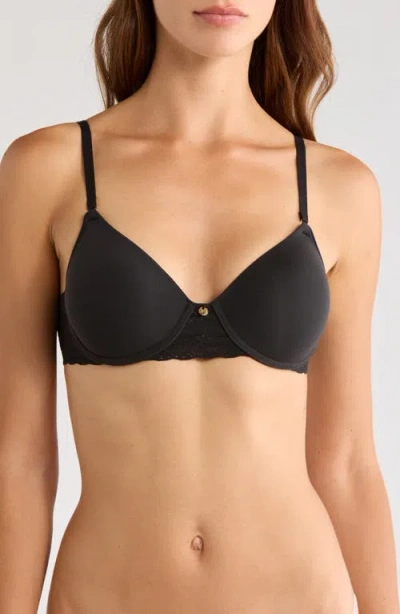 Natori Bliss Perfection Underwire Contour Bra In Black