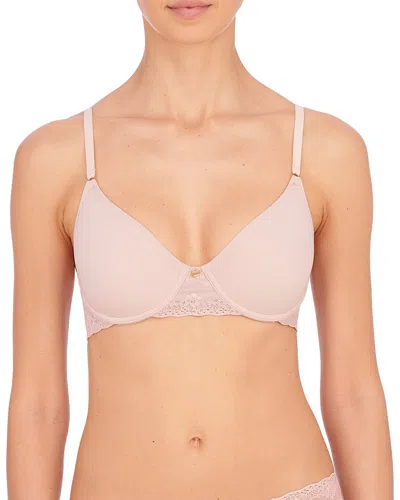 Natori Bliss Perfection Unlined Underwire Bra In Pink