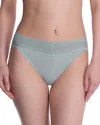 Natori Bliss Perfection One Size French Cut Briefs In Green