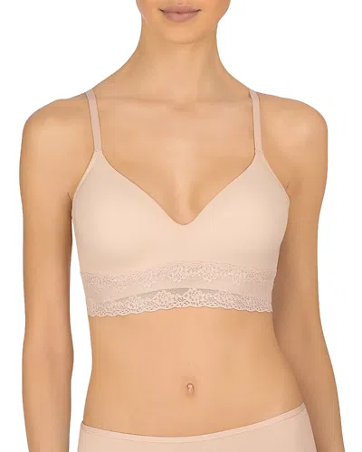 Natori Bliss Perfection Wireless Contour Bra In Gray