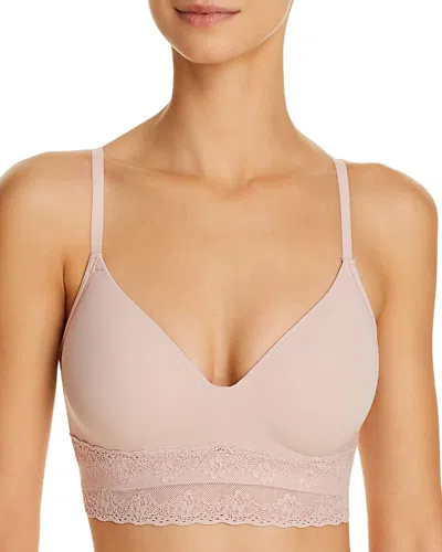 Natori Bliss Perfection Wireless Contour Bra In Gold