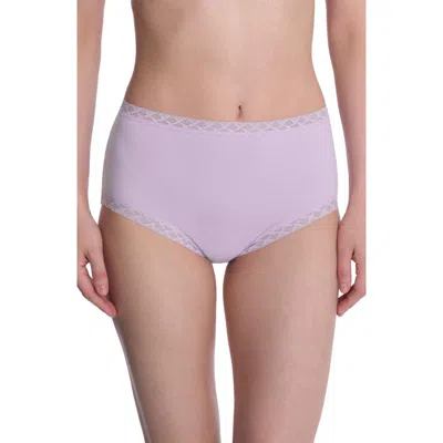 Natori Bliss Stretch Cotton Full Briefs In Neutral