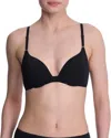 Natori Bliss T-shirt Bra Women's Black Convertible Adjustable Strap Buu992 In Black