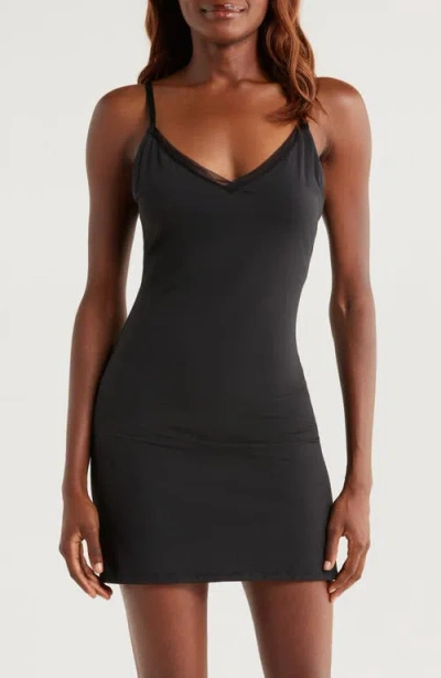 Natori Blissful Essentials Mesh Trim Chemise In Multi