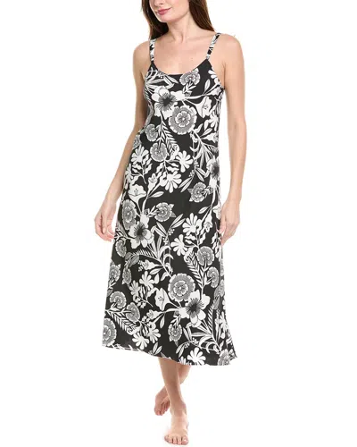 Natori Botanica Nightgown In Black