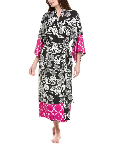 Natori Botanica Robe In Black