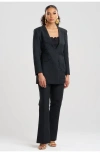 Natori Canvas Blazer With Embroidery In Black