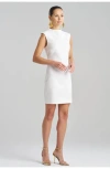 Natori Canvas Sheath Dress In White