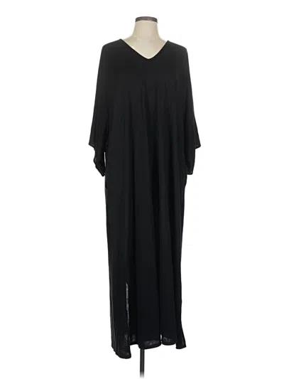 Pre-owned Natori Casual Dress In Black