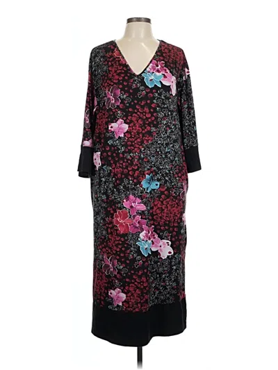 Pre-owned Natori Casual Dress In Black