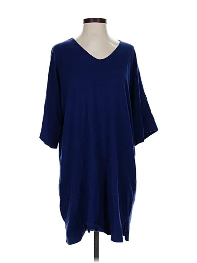 Pre-owned Natori Casual Dress In Blue
