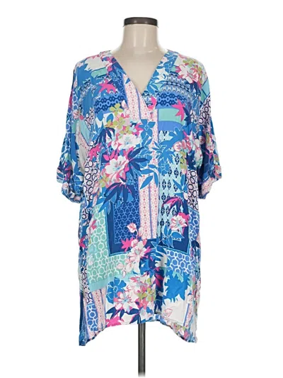 Pre-owned Natori Casual Dress In Blue