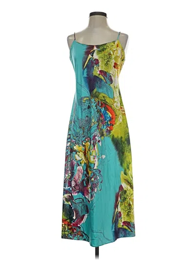 Pre-owned Natori Casual Dress In Blue