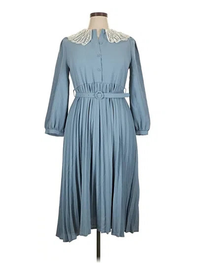 Pre-owned Natori Casual Dress In Blue