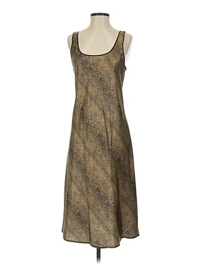 Pre-owned Natori Casual Dress In Brown
