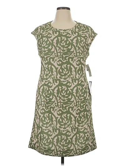 Pre-owned Natori Casual Dress In Green