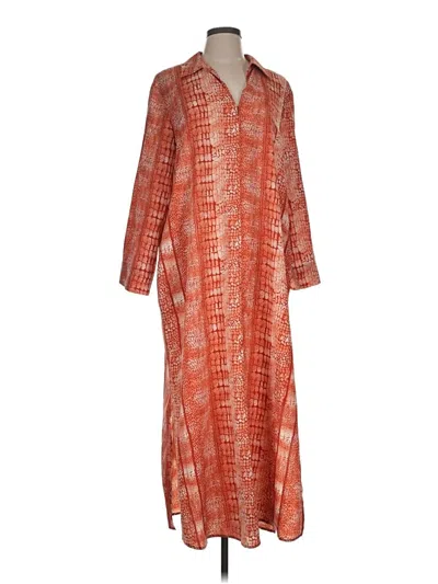 Pre-owned Natori Casual Dress In Orange