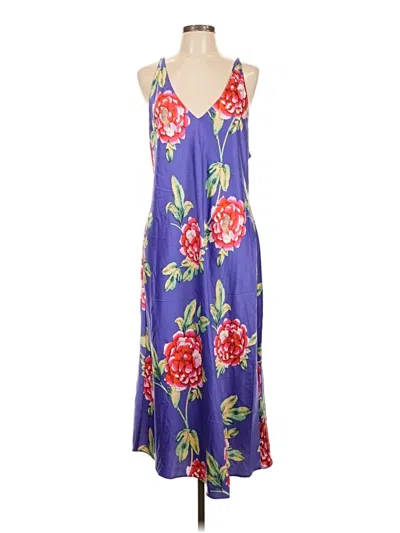 Pre-owned Natori Casual Dress In Purple