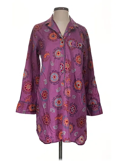 Pre-owned Natori Casual Dress In Purple