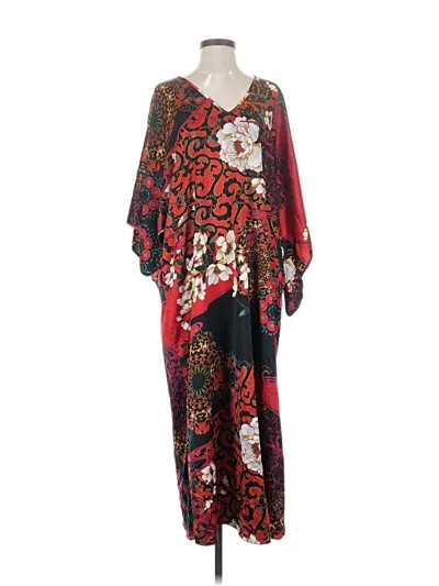 Pre-owned Natori Casual Dress In Red