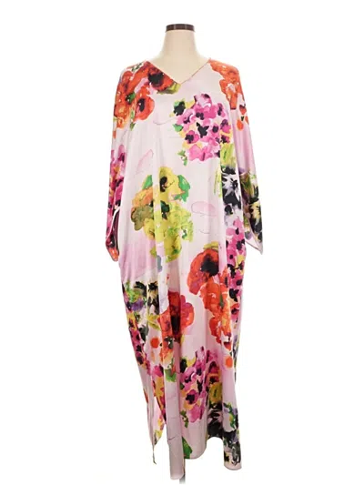 Pre-owned Natori Casual Dress In White