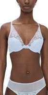 Natori Cherry Blossom Convertible Contour Underwire Bra Cashmere Blue