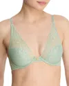Natori Cherry Blossom Convertible Lace Bra In Meadow