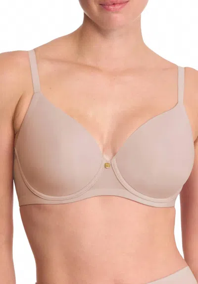 Natori Cloud Comfort Back Smoothing Shirt Bra In Light Mocha In Brown
